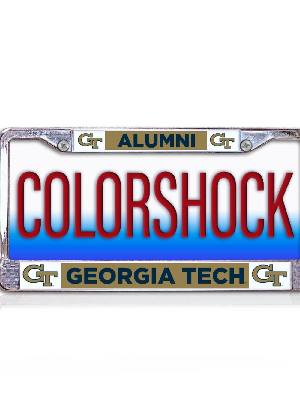 Georgia Tech Alumni Metal License Plate Frame (Licensed Product)